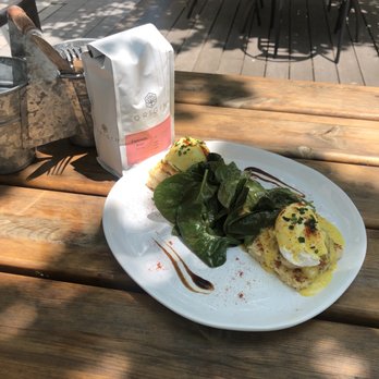 Origin Coffee Lab & Kitchen - Crab Benedict - Coffee & Tea Near Me - Arlington, Virginia