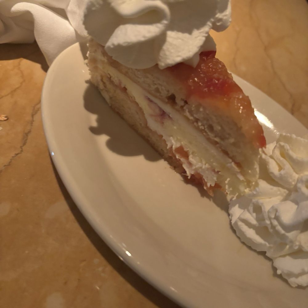 The Cheesecake Factory - Pineapple Upside-Down Cheesecake - American Near Me - Cherry Hill, New Jersey The Cheesecake Factory - Pineapple Upside-Down Cheesecake - American Near Me - Cherry Hill, New Jersey