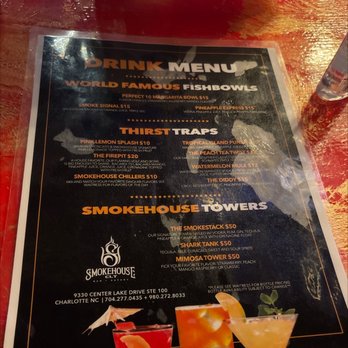 Smoke House - Drink menu - Soul Food Near Me - Charlotte, North Carolina Smoke House - Drink menu - Soul Food Near Me - Charlotte, North Carolina