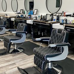 Bruce's Barber Shop - New chairs