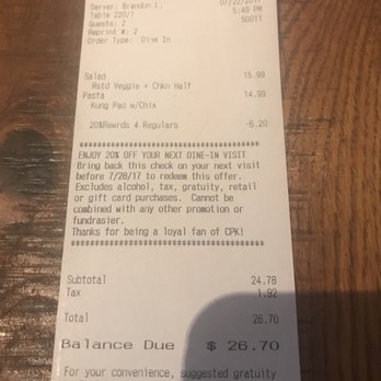 California Pizza Kitchen - Pizza Near Me - Brea, California California Pizza Kitchen - Pizza Near Me - Brea, California