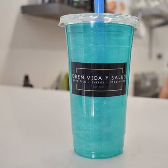 Orem Vida Y Salud - Blue drink. - Juice Bars & Smoothies Near Me - Orem, Utah Orem Vida Y Salud - Blue drink. - Juice Bars & Smoothies Near Me - Orem, Utah