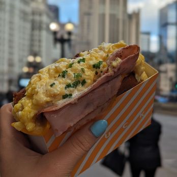 Egg Tuck - HAM & CHEESE - Breakfast & Brunch Near Me - Chicago, Illinois Egg Tuck - HAM & CHEESE - Breakfast & Brunch Near Me - Chicago, Illinois