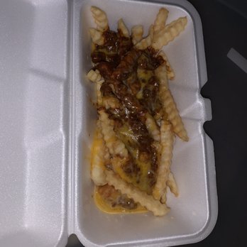 Triangle Drive In Burgers - "Large" chili cheese fries - Burgers Near Me - Clovis, California