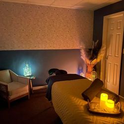 One of the massage rooms