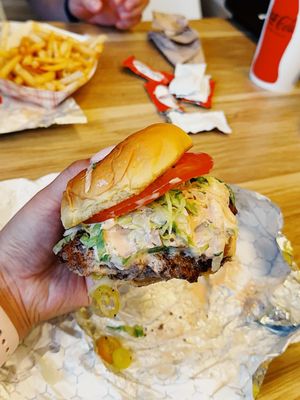 SALT burgers + fries by null