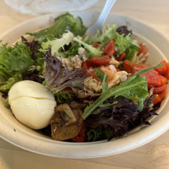 Freshii - Custom salad with two proteins (chicken and egg). It's a mother and child reunion. - Salad Near Me - Windsor, Ontario