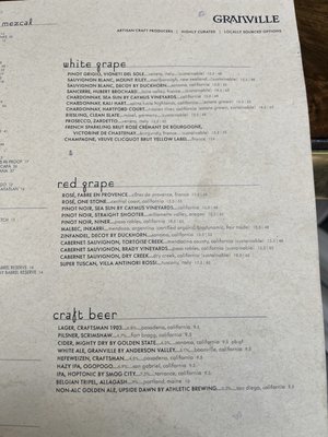 Menu photo 2 GRANVILLE Studio City, CA Menu photo 2 GRANVILLE Studio City, CA