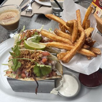 Steamworks - Brisket tacos and fries - Pubs Near Me - Vancouver, British Columbia