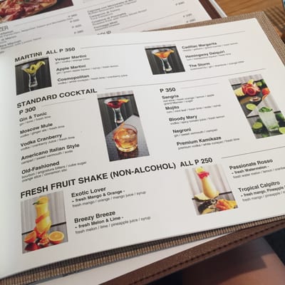 Menu photo 8 Salvatore Cuomo Taguig City, NCR