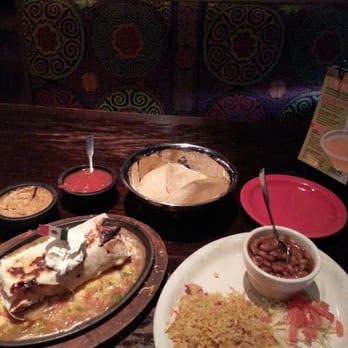 Garcia's - Margarita Chicken Burrito, chips, salsa, and all the fixin's! - Mexican Near Me - Phoenix, Arizona