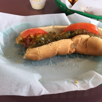 Annie's - NOT A Chicago style dog by any stretch. - Burgers Near Me - Portland, Oregon