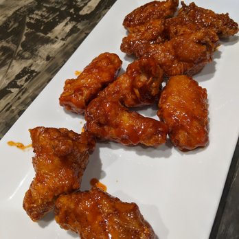Crunchik'n - Wings were so tender. Honey soy and Korean BBQ are my favorite. - Korean Near Me - Philadelphia, Pennsylvania