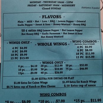 Wings Plus 3 - Chicken Wings Near Me - Birmingham, Alabama