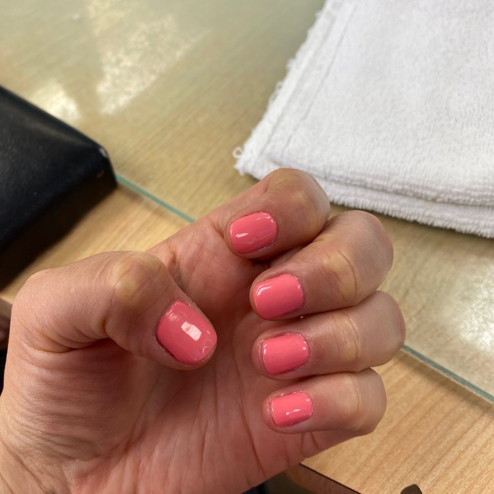 Spa Nails - Gel manicure! Super cute! - Nail Salons Near Me - Downey, California