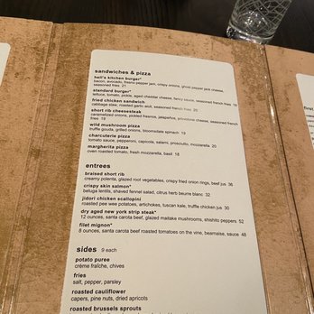 Gordon Ramsay Hell's Kitchen - Menu - Steakhouses Near Me - Stateline, Nevada