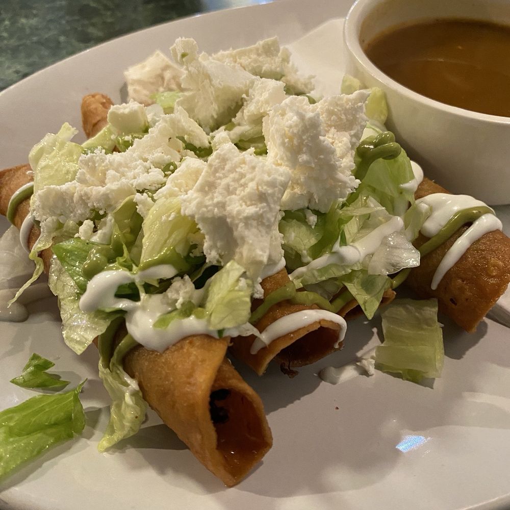 El Camaron RWC - Chicken Flautas Preparadas - Mexican Near Me - Redwood City, California