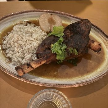 Othello - Braised lamb Shank - Seafood Near Me - Jacksonville, Florida