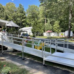 A Plus Medical Equipment - Modular ramp installation