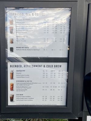 Menu photo 2 Starbucks Port Hueneme, CA