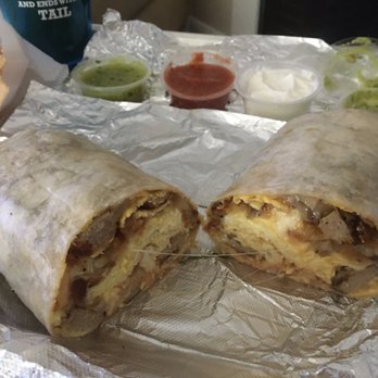 Costa Grande - Sausage breakfast burrito. Really good! - Mexican Near Me - Van Nuys, California Costa Grande - Sausage breakfast burrito. Really good! - Mexican Near Me - Van Nuys, California