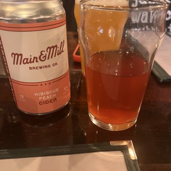 Main & Mill Brewing Company - Hibiscus peach cider - Breweries Near Me - Festus, Missouri