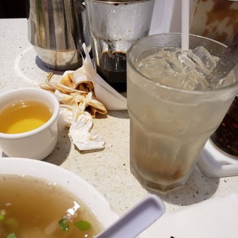 Thai Son Restaurant - Leaking ice coffee/ salty lemon soda - Vietnamese Near Me - Richmond, British Columbia