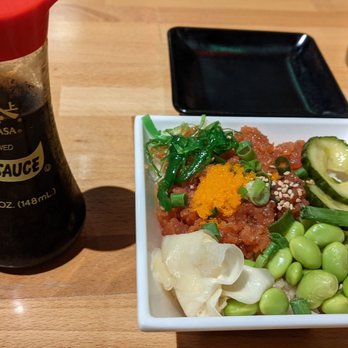 Tong Sake House - The tuna bowl was so FRESH!!! Best tuna bowl in town!!! - Korean Near Me - Poway, California
