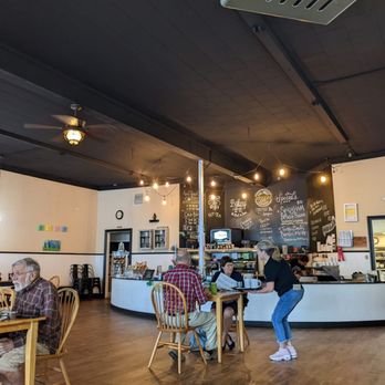 Call Street Cafe - people sitting at tables in a cafe - Cafes Near Me - Starke, Florida