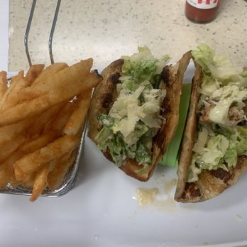 Ruthy's Kozy Kitchen - Chicken Caesar Salad Tacos and Fries did not disappoint.  Service here is always excellent. - Breakfast & Brunch Near Me - New Smyrna Beach, Florida