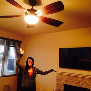 Handy Green Home Solutions - The tv and one of the fans he installed. - Handyman Near Me Handy Green Home Solutions - The tv and one of the fans he installed. - Handyman Near Me