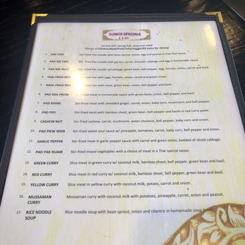 Thai Basil - Lunch menu - Thai Near Me - Brownsburg, Indiana Thai Basil - Lunch menu - Thai Near Me - Brownsburg, Indiana
