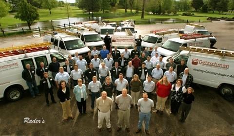 Slide of Getzschman Heating