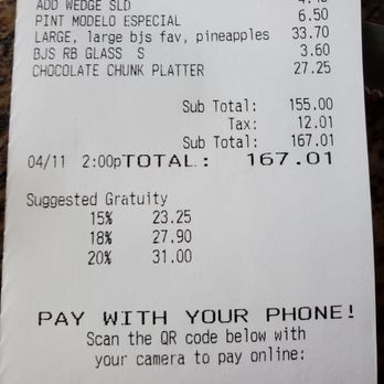 BJ's Restaurant & Brewhouse - Not worth it smfh - Pizza Near Me - Brea, California BJ's Restaurant & Brewhouse - Not worth it smfh - Pizza Near Me - Brea, California