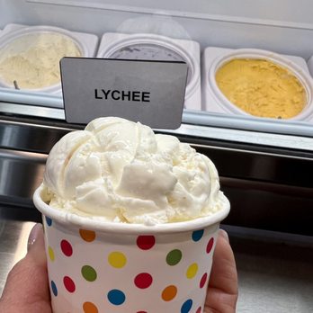 Kwality Ice Cream - Kids scoop of lychee - Ice Cream & Frozen Yogurt Near Me - Dublin, California