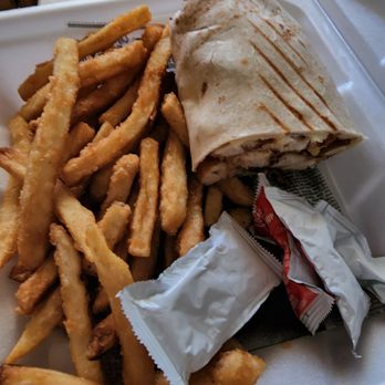 Mimmo's - Half my daughter's wrap! - Pizza Near Me - Lacey Township, New Jersey