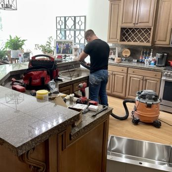All Brothers Contracting - Matthew removed and replaced a large kitchen sink, faucet and disposal for us. He did an amazing job. - General Contractors Near Me