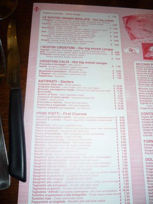 Menu photo 1 Pizzeria Nuti Florence, FI Menu photo 1 Pizzeria Nuti Florence, FI