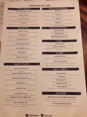 Menu photo 4 Single Origin Fort Bonifacio, NCR