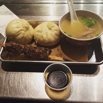 Copycat Co - Pork buns, "Sober Soup" (pork bone broth, pulled pork and scallions), Lamb skewer. - Cocktail Bars Near Me - Washington, DC, District of Columbia