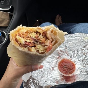 Phanny's - Bacon breakfast burrito - Breakfast & Brunch Near Me - Redondo Beach, California Phanny's - Bacon breakfast burrito - Breakfast & Brunch Near Me - Redondo Beach, California