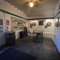 Back room with darts