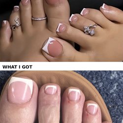Diamond Spa And Nails - Pedicure with shape off, color and cuts on my toes for $70 w/ $12 tip