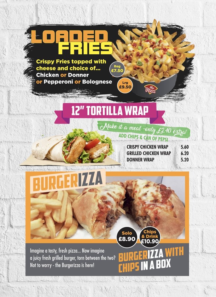 MR PIZZA Updated August 2024 134 Thatto Heath Road, St Helens