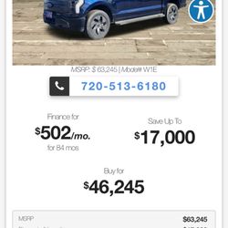 Castle Rock Ford - Advertised price of vehicle