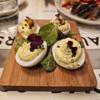 Russ & Daughters Cafe - Deviled eggs - Bagels Near Me - New York, New York