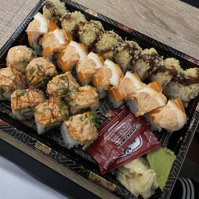 Gorilla Eats Sushi by null
