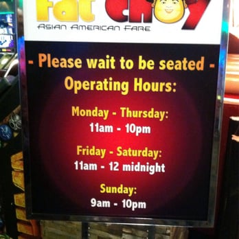 Fat Choy - Hours - New American Near Me - Las Vegas, Nevada Fat Choy - Hours - New American Near Me - Las Vegas, Nevada