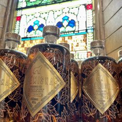 Cherry River - One of the whisky options, beautifully bottled / April 2024