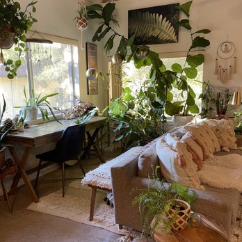 JemInEye Designs - Boho Coastal living room and plant nook by JemInEye Designs - Interior Design Near Me JemInEye Designs - Boho Coastal living room and plant nook by JemInEye Designs - Interior Design Near Me